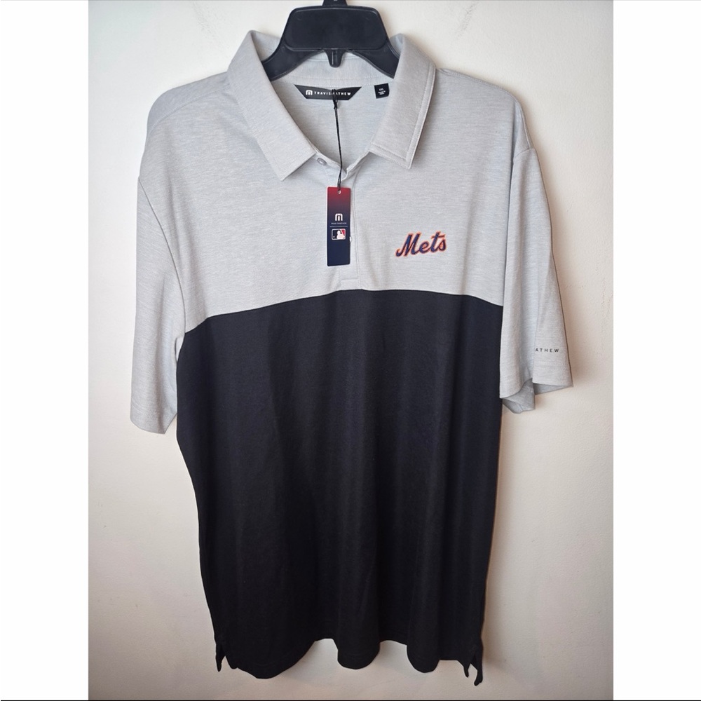 Travis Mathew New York Mets Homerun Leader Golf Polo Shirt Men's XXL